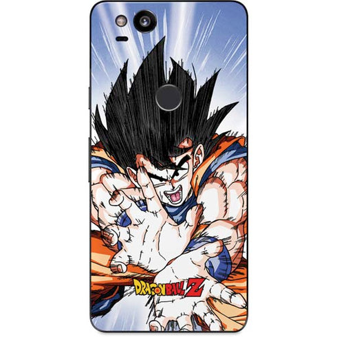 Dragon Ball Z Goku Kamehameha Blast Google Pixel 2 Skin